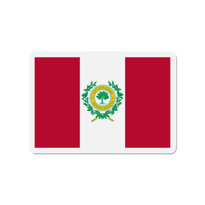 Flag of Raleigh North Carolina - Die-Cut Magnet-3" x 3"-The Sticker Space