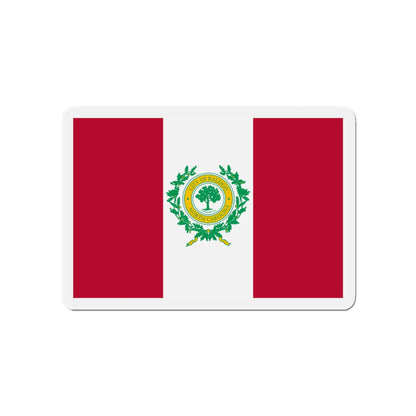 Flag of Raleigh North Carolina - Die-Cut Magnet-4" x 4"-The Sticker Space