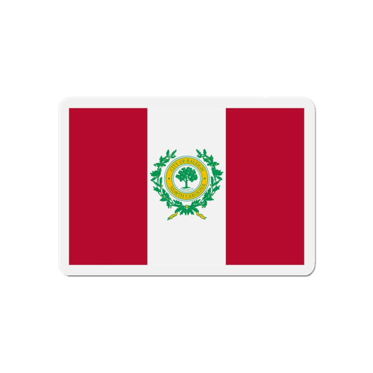 Flag of Raleigh North Carolina - Die-Cut Magnet-6 × 6"-The Sticker Space