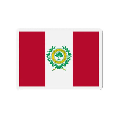 Flag of Raleigh North Carolina - Refrigerator Magnet 2 Inch - The Sticker Space