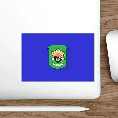 Flag of Ramat Gan Israel STICKER Vinyl Die-Cut Decal - The Sticker Space