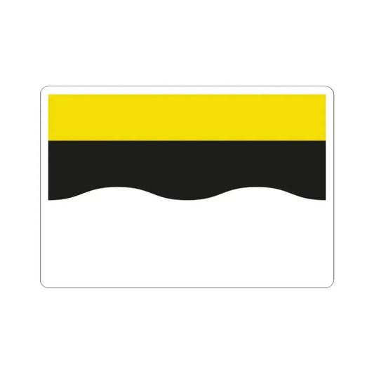 Flag of Ramillies Belgium (Belgium) STICKER Vinyl Kiss-Cut Decal 2 Inch White - The Sticker Space