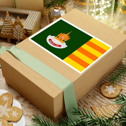 Flag of Ranong (Thailand) STICKER Vinyl Kiss-Cut Decal - The Sticker Space