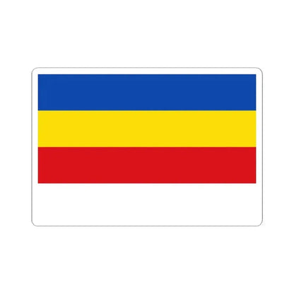 Flag of Ranst (Belgium) STICKER Vinyl Kiss-Cut Decal 2 Inch White - The Sticker Space