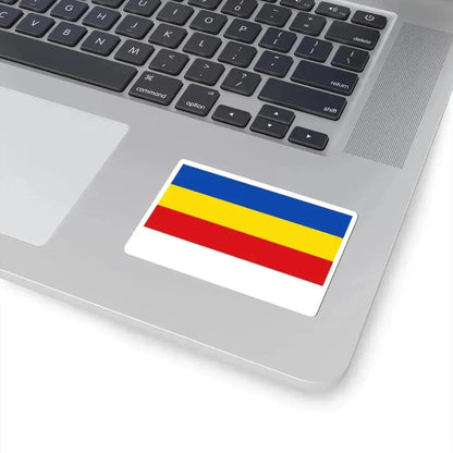 Flag of Ranst (Belgium) STICKER Vinyl Kiss-Cut Decal - The Sticker Space