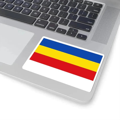 Flag of Ranst (Belgium) STICKER Vinyl Kiss-Cut Decal - The Sticker Space