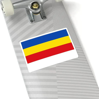 Flag of Ranst (Belgium) STICKER Vinyl Kiss-Cut Decal - The Sticker Space