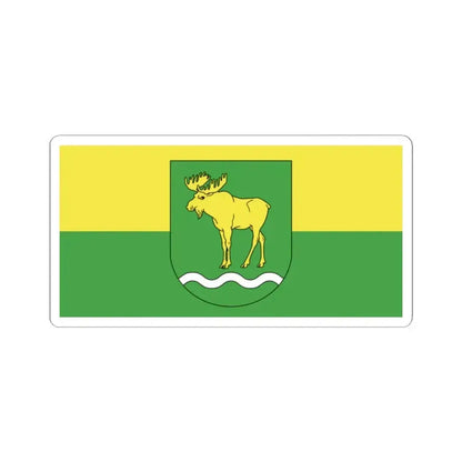 Flag of Rasony (Belarus) STICKER Vinyl Kiss-Cut Decal 2 Inch White - The Sticker Space