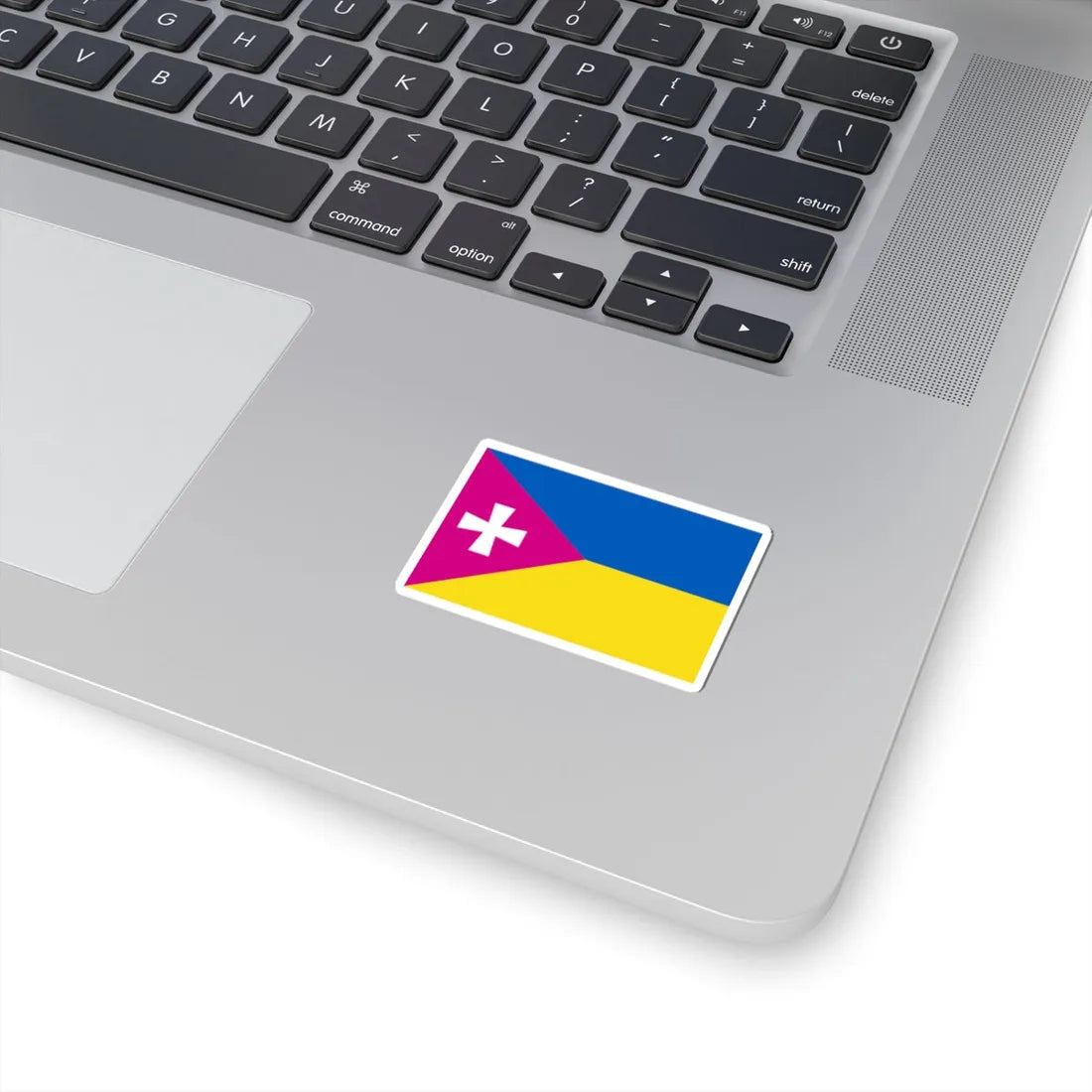 Flag of Raspberry Ukraine 2014 (Ukraine) STICKER Vinyl Kiss-Cut Decal - The Sticker Space