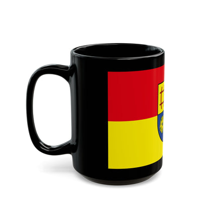 Flag of Rastatt Germany - Black Coffee Mug-The Sticker Space