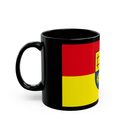 Flag of Rastatt Germany - Black Coffee Mug-The Sticker Space