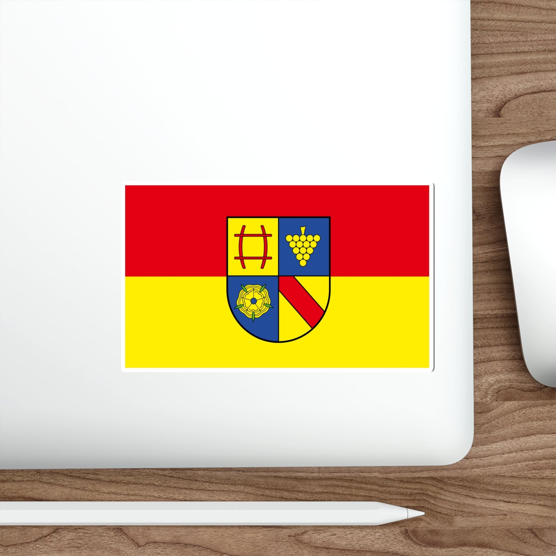 Flag of Rastatt Germany STICKER Vinyl Die-Cut Decal-The Sticker Space