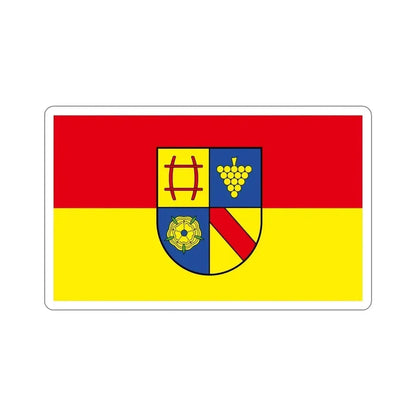 Flag of Rastatt Germany STICKER Vinyl Die-Cut Decal 4 Inch - The Sticker Space