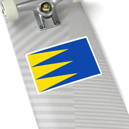 Flag of Ravels (Belgium) STICKER Vinyl Kiss-Cut Decal - The Sticker Space