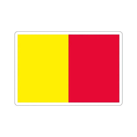 Flag of Ravenna Italy STICKER Vinyl Die-Cut Decal 6 Inch - The Sticker Space