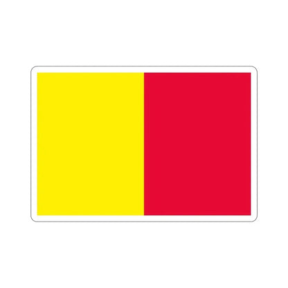 Flag of Ravenna Italy STICKER Vinyl Die-Cut Decal - The Sticker Space