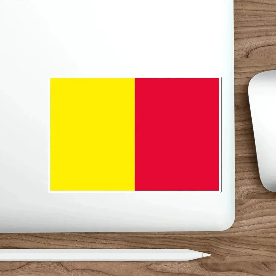 Flag of Ravenna Italy STICKER Vinyl Die-Cut Decal - The Sticker Space