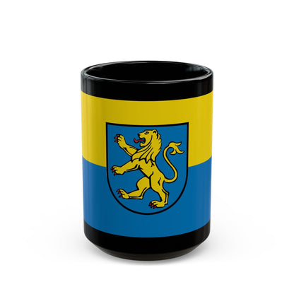 Flag of Ravensburg Germany - Black Coffee Mug-15oz-The Sticker Space