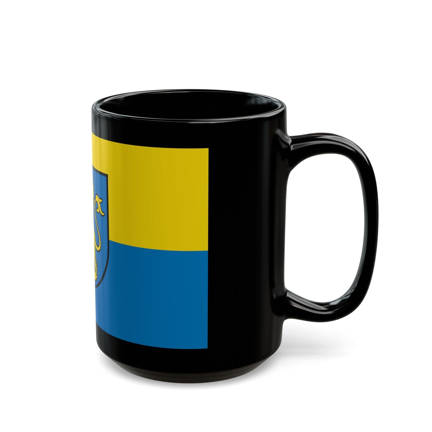 Flag of Ravensburg Germany - Black Coffee Mug-The Sticker Space