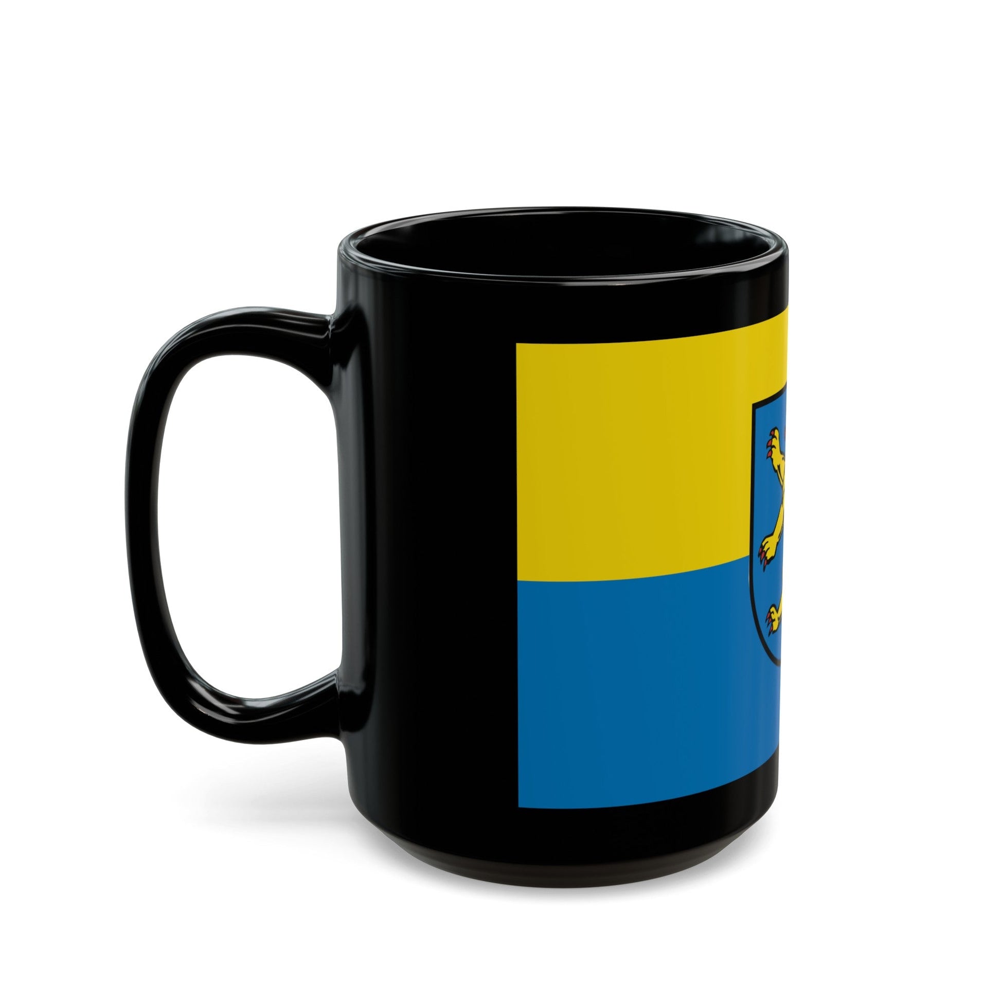 Flag of Ravensburg Germany - Black Coffee Mug-The Sticker Space