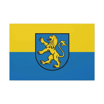 Flag of Ravensburg Germany - Canvas Wall Art 36" x 24" 1.25" - The Sticker Space