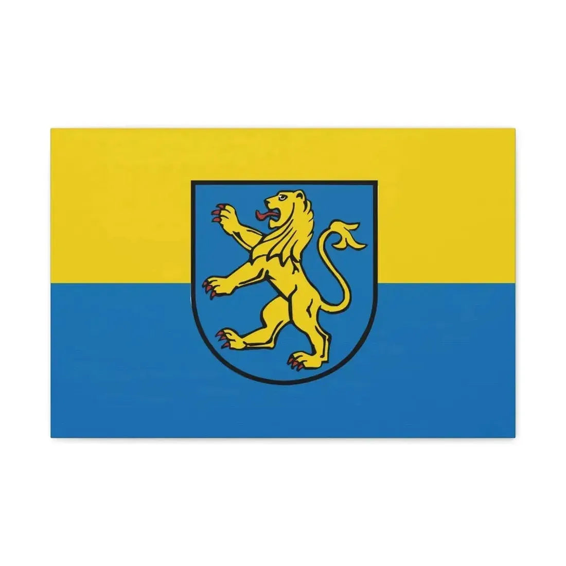 Flag of Ravensburg Germany - Canvas Wall Art - The Sticker Space