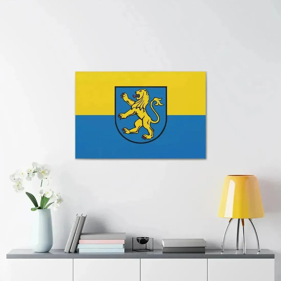 Flag of Ravensburg Germany - Canvas Wall Art - The Sticker Space