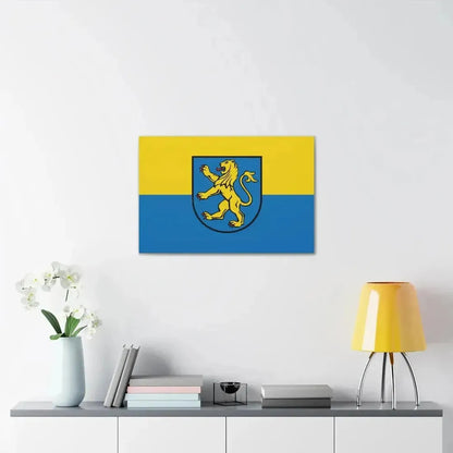 Flag of Ravensburg Germany - Canvas Wall Art - The Sticker Space