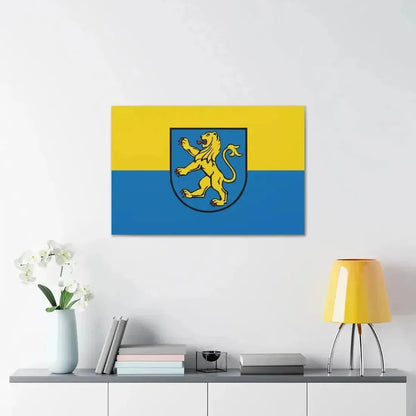Flag of Ravensburg Germany - Canvas Wall Art - The Sticker Space