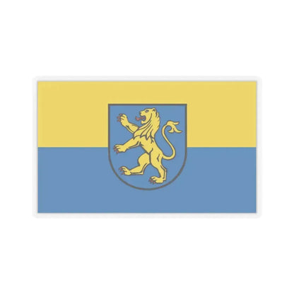 Flag of Ravensburg Germany - STICKER Vinyl Kiss-Cut Decal 2 Inch Transparent - The Sticker Space