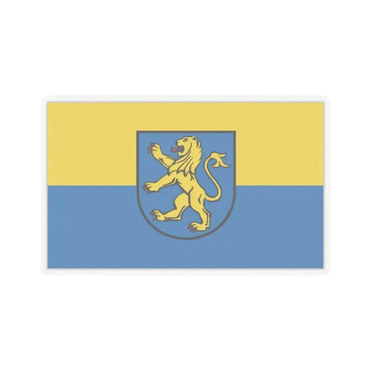 Flag of Ravensburg Germany - STICKER Vinyl Kiss-Cut Decal 3 Inch Transparent - The Sticker Space