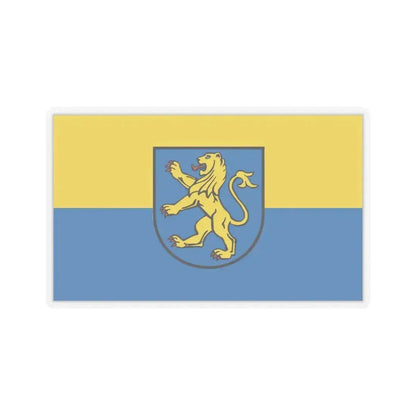 Flag of Ravensburg Germany - STICKER Vinyl Kiss-Cut Decal 6 Inch Transparent - The Sticker Space