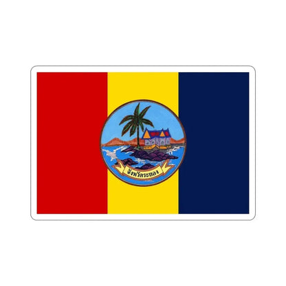 Flag of Rayong Province Thailand STICKER Vinyl Die-Cut Decal - The Sticker Space