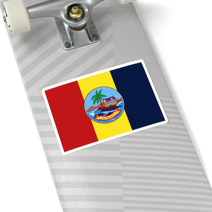 Flag of Rayong (Thailand) STICKER Vinyl Kiss-Cut Decal - The Sticker Space