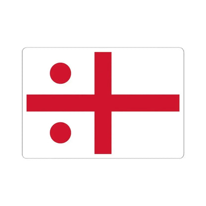 Flag of Rear-Admiral - Royal Navy (Australia) STICKER Vinyl Kiss-Cut Decal 6 Inch White - The Sticker Space