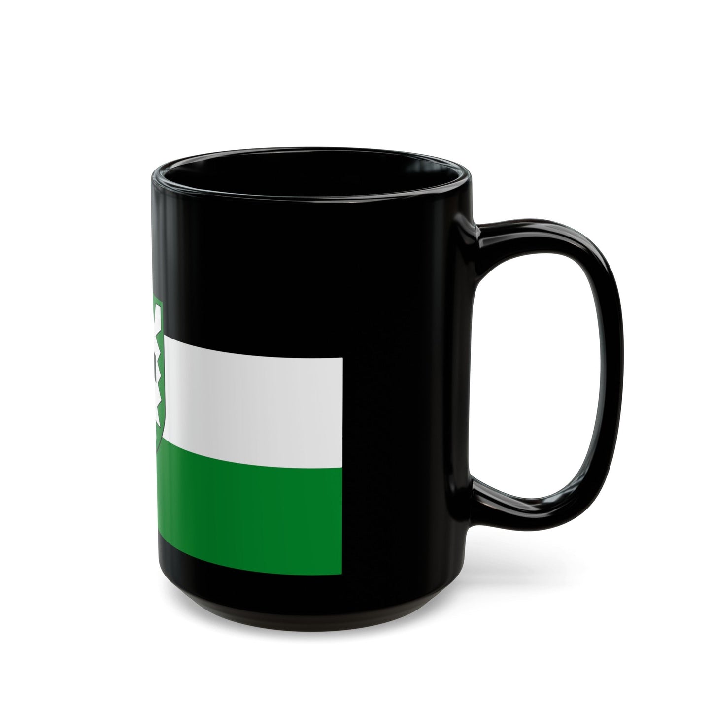 Flag of Recklinghausen Germany - Black Coffee Mug-The Sticker Space