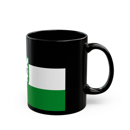 Flag of Recklinghausen Germany - Black Coffee Mug-The Sticker Space