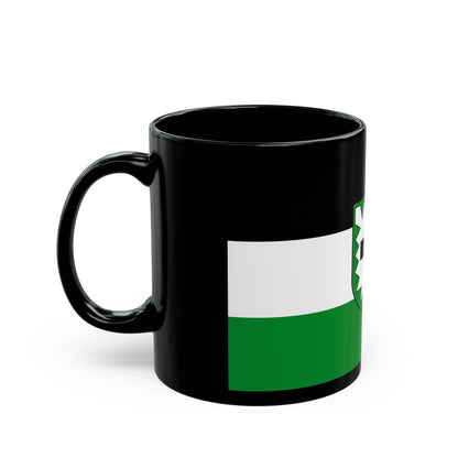 Flag of Recklinghausen Germany - Black Coffee Mug-The Sticker Space