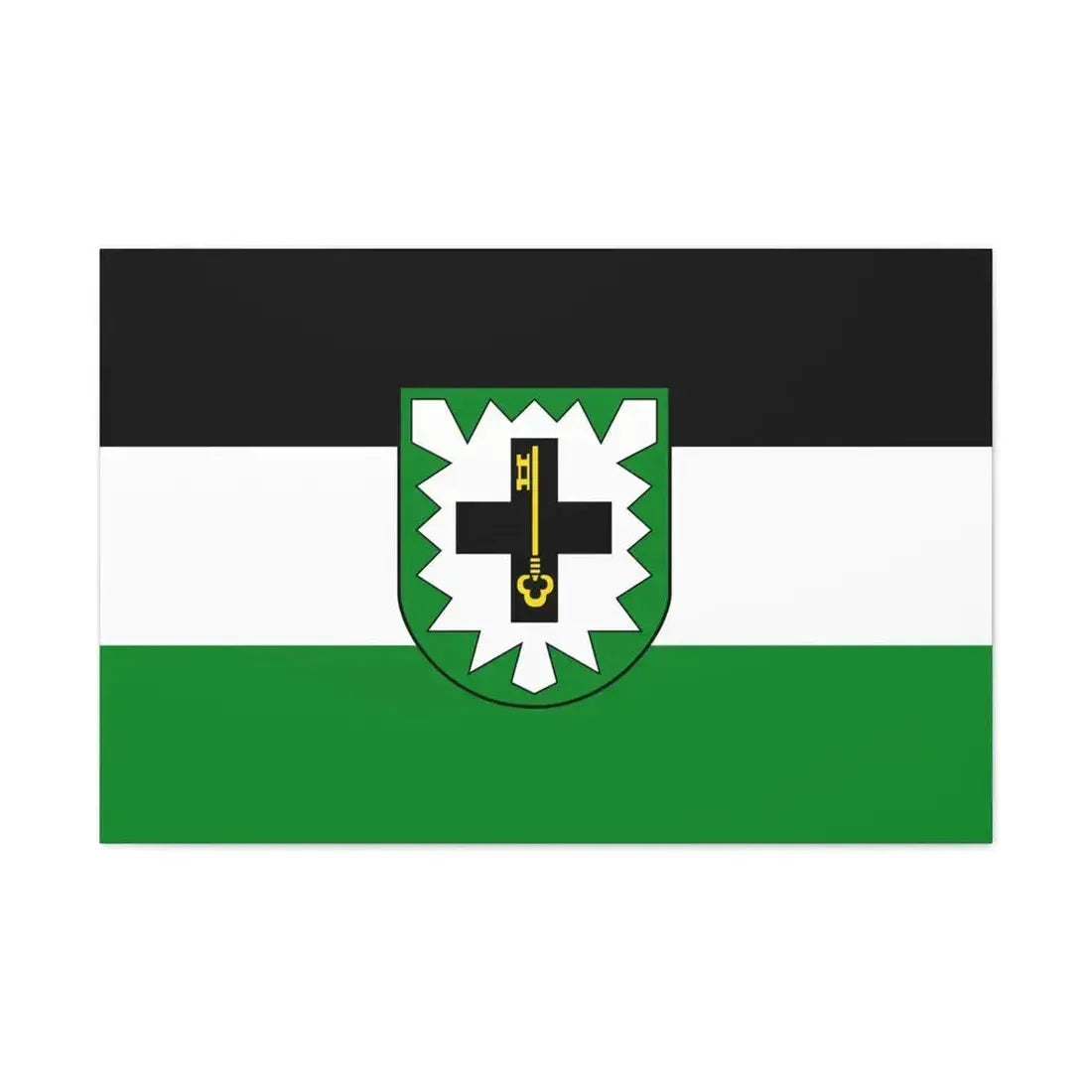 Flag of Recklinghausen Germany - Canvas Wall Art - The Sticker Space