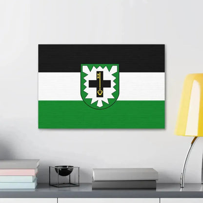 Flag of Recklinghausen Germany - Canvas Wall Art - The Sticker Space