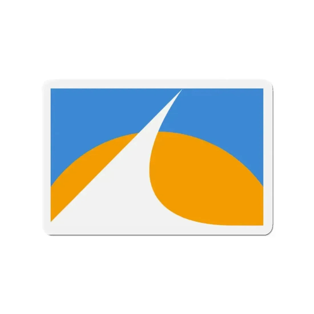 Flag of Redding California - Refrigerator Magnet - The Sticker Space