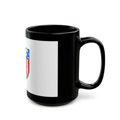 Flag of Regen Germany - Black Coffee Mug-The Sticker Space