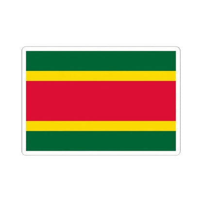 Flag of Regency of Algiers (Algeria) STICKER Vinyl Kiss-Cut Decal 2 Inch White - The Sticker Space