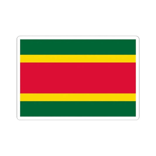 Flag of Regency of Algiers (Algeria) STICKER Vinyl Kiss-Cut Decal 2 Inch White - The Sticker Space