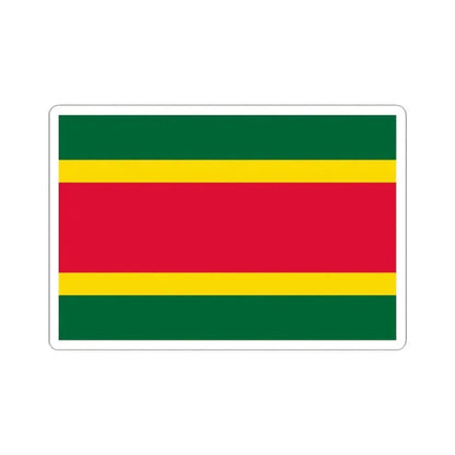 Flag of Regency of Algiers (Algeria) STICKER Vinyl Kiss-Cut Decal 3 Inch White - The Sticker Space