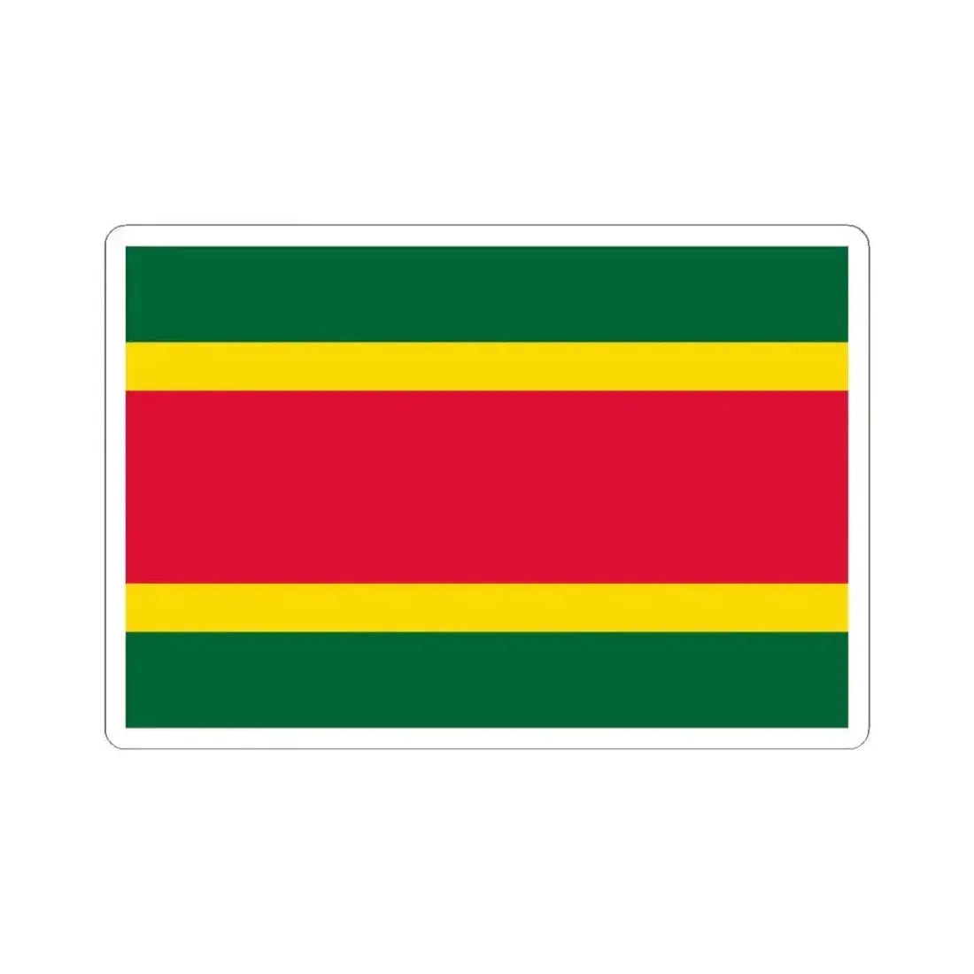 Flag of Regency of Algiers (Algeria) STICKER Vinyl Kiss-Cut Decal 4 Inch White - The Sticker Space