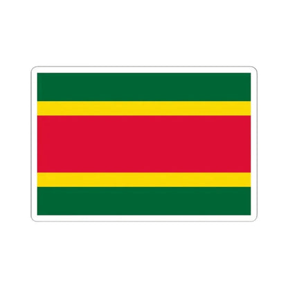 Flag of Regency of Algiers (Algeria) STICKER Vinyl Kiss-Cut Decal 4 Inch White - The Sticker Space