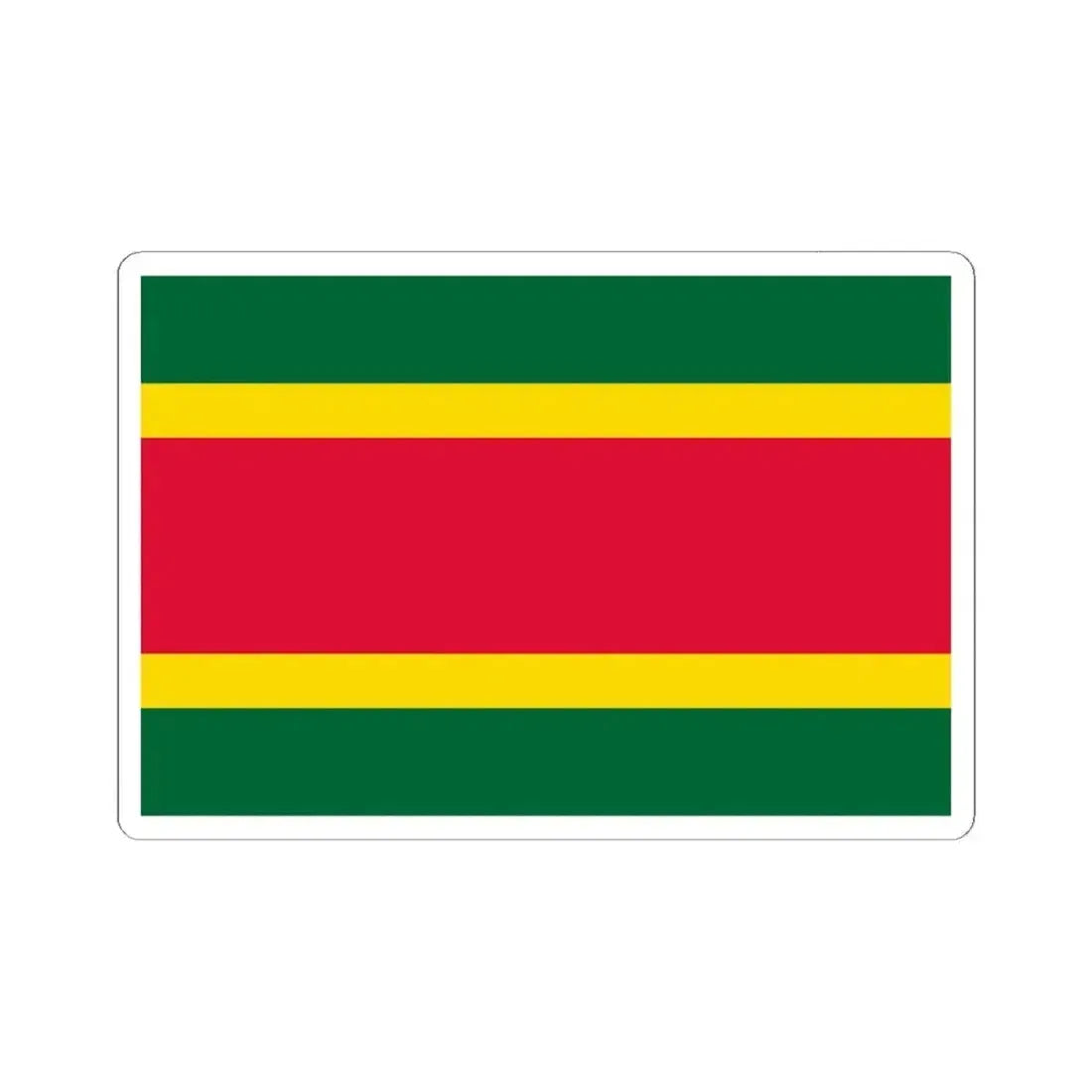 Flag of Regency of Algiers (Algeria) STICKER Vinyl Kiss-Cut Decal 6 Inch White - The Sticker Space