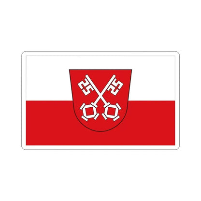 Flag of Regensburg 2 Germany STICKER Vinyl Die-Cut Decal 4 Inch - The Sticker Space