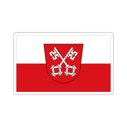 Flag of Regensburg 2 Germany STICKER Vinyl Die-Cut Decal 4 Inch - The Sticker Space